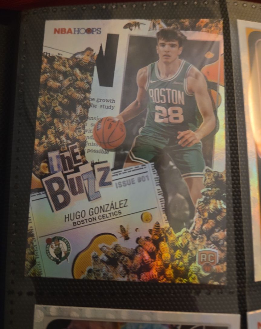 2025-26 Topps NBA Hoops #TB-28 Hugo González — front