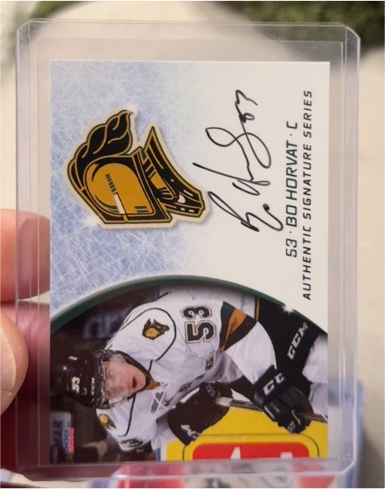 2005-06 Heroes and Prospects #53 Bo Horvat — front