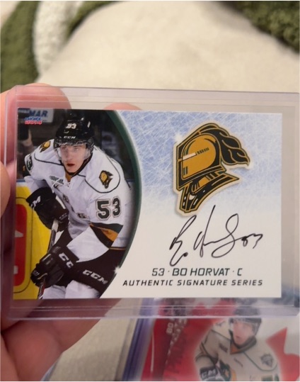 2013 ITG Draft Prospects #A-BH Bo Horvat — front