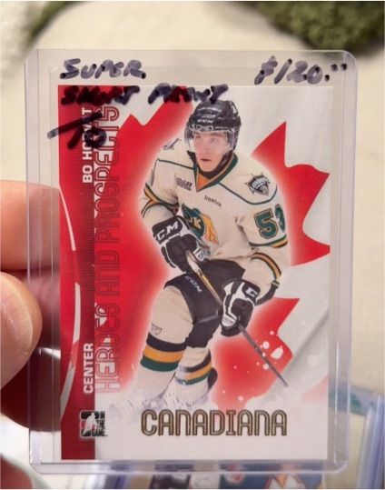 2004 In The Game Heroes and Prospects #SH-7 Bo Horvat — front