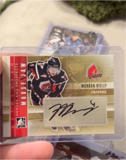 2011-12 ITG Heroes and Prospects Moose Jaw #82 Morgan Rielly — front