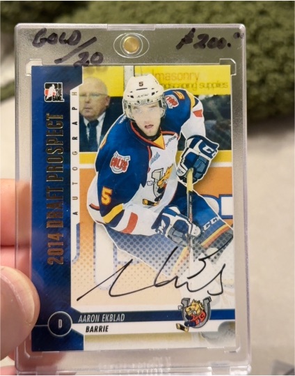 2014 In The Game Draft Prospects #A-AE2 Aaron Ekblad — front
