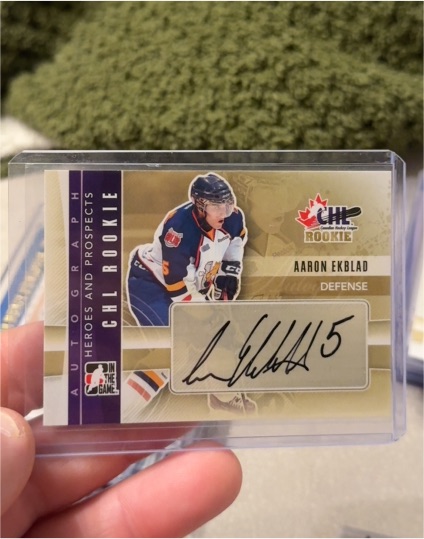 2011-12 In The Game Heroes and Prospects #90 Aaron Ekblad — front