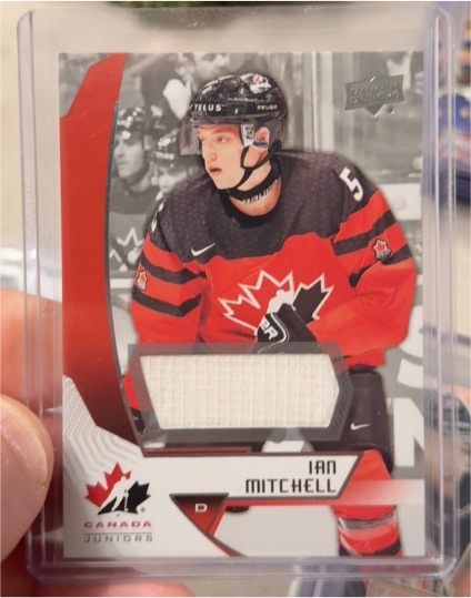 2019 Upper Deck Team Canada Juniors #34 Ian Mitchell — front