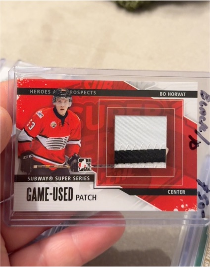 2013-14 ITG Heroes and Prospects Subway Series #SSM-11 Bo Horvat — front