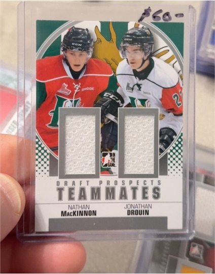 2013 ITG Draft Prospects Teammates #TM-06 Nathan MacKinnon & Jonathan Drouin — front
