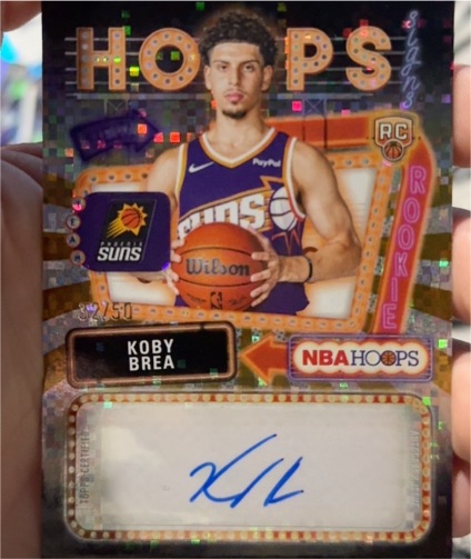 2025-26 Topps NBA Hoops #HFS-KB Koby Brea — front