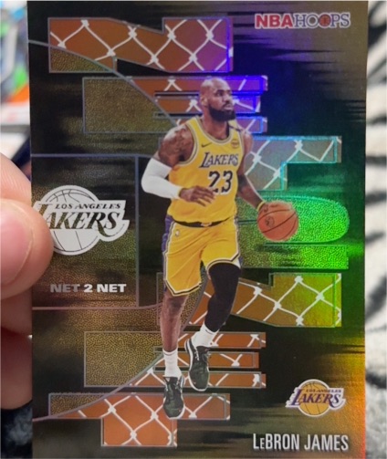 2025-26 Topps NBA Hoops #NTN-17 LeBron James Net 2 Net — front
