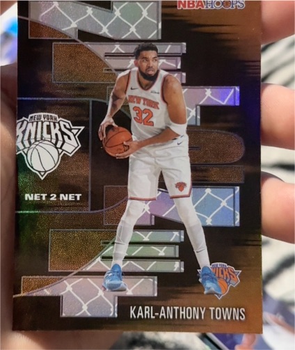 2025 Topps NBA Hoops Net 2 Net #NTN-27 Karl-Anthony Towns — front
