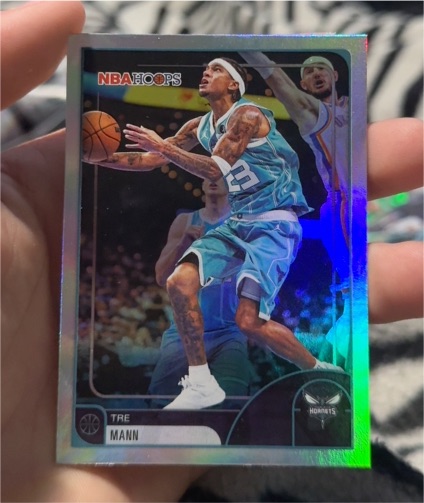 2025-26 Topps NBA Hoops #127 Tre Mann — front