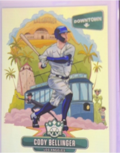 2021 Panini Diamond Kings Downtown #D-20 Cody Bellinger — front