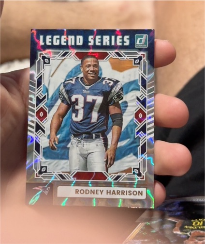 2025 Panini Donruss Legend Series #TLS-RHA Rodney Harrison — front