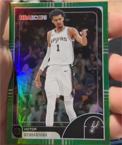 2025-26 Topps NBA Hoops #30 Victor Wembanyama — front