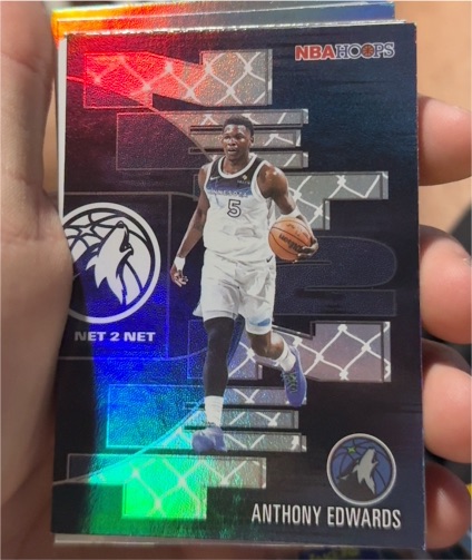 2025-26 Topps NBA Hoops #NTN-13 Anthony Edwards — front