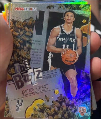 2025-26 Topps NBA Hoops The Buzz #TB-14 Carter Bryant — front