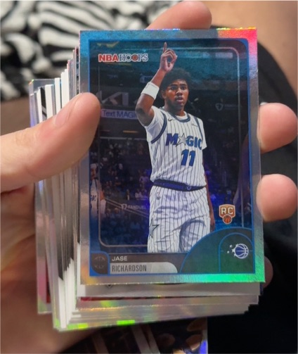 2025-26 Topps NBA Hoops #142 Jase Richardson — front