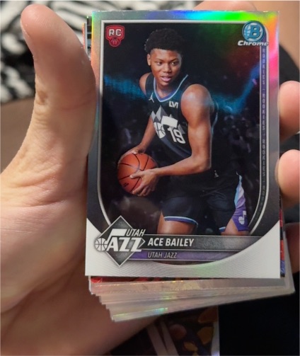 2025 Bowman Chrome #5 Ace Bailey — front