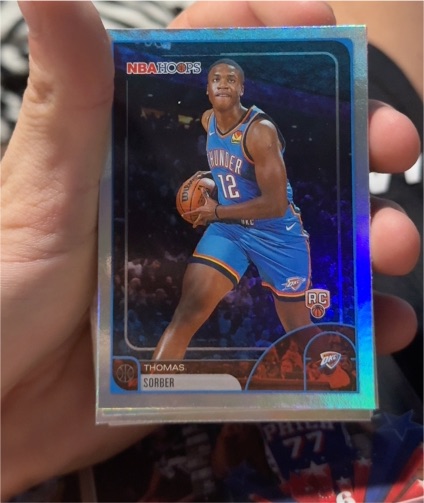 2025-26 Topps NBA Hoops #88 Thomas Sorber — front