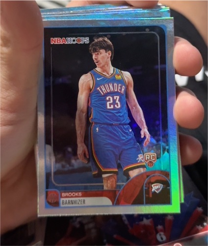 2025-26 Topps NBA Hoops #158 Brooks Barnhizer — front