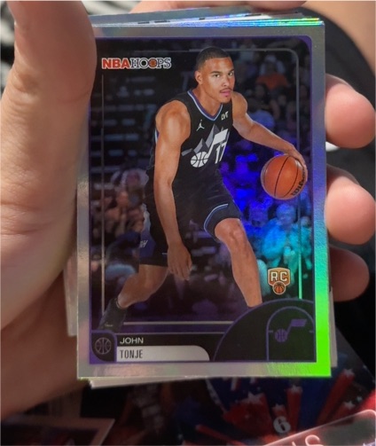 2025-26 Topps NBA Hoops #162 John Tonje — front