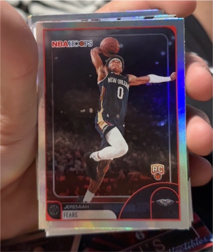 2025-26 Topps NBA Hoops #48 Jeremiah Fears — front