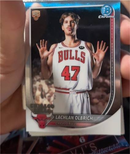 2025 Bowman Chrome #BCV-51 Lachlan Olbrich — front