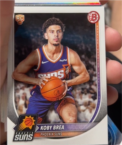 2025-26 Bowman Basketball #42 Koby Brea — front