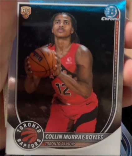 2025-26 Bowman Chrome #BCV-9 Collin Murray-Boyles — front