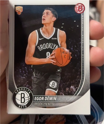 2025 Bowman #8 Egor Demin — front