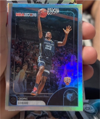 2025-26 Topps NBA Hoops #90 Cedric Coward — front