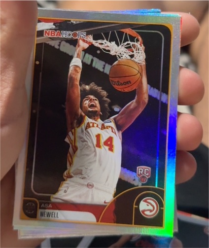 2025-26 Topps NBA Hoops #52 Asa Newell — front