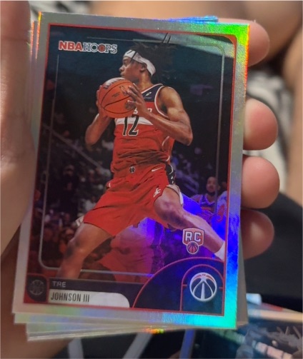 2025-26 Topps NBA Hoops #226 Tre Johnson III — front