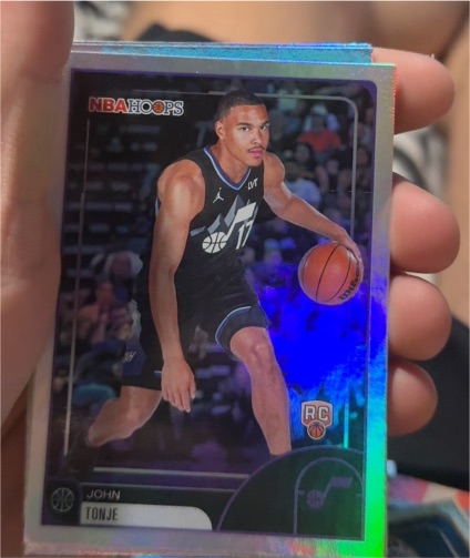 2025-26 Topps NBA Hoops #162 John Tonje — front