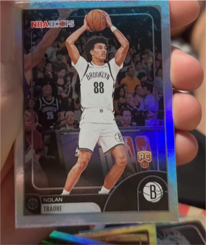 2025-26 Topps NBA Hoops #133 Nolan Traore — front