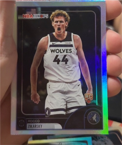 2025-26 Topps NBA Hoops #169 Rocco Zikarsky — front