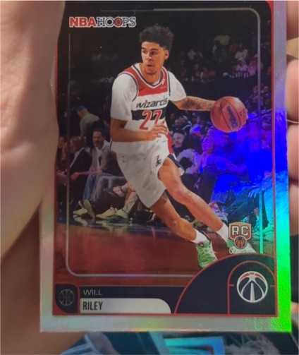 2025-26 Topps NBA Hoops #74 Will Riley — front