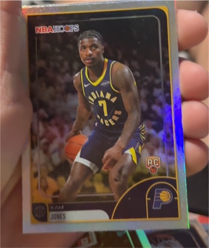 2025-26 Topps NBA Hoops #12 Kam Jones — front