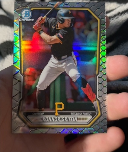 2026 Bowman Chrome #BCP-92 Konnor Griffin — front