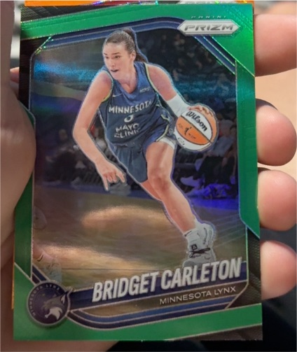 2025 Panini Prizm WNBA #88 Bridget Carleton — front