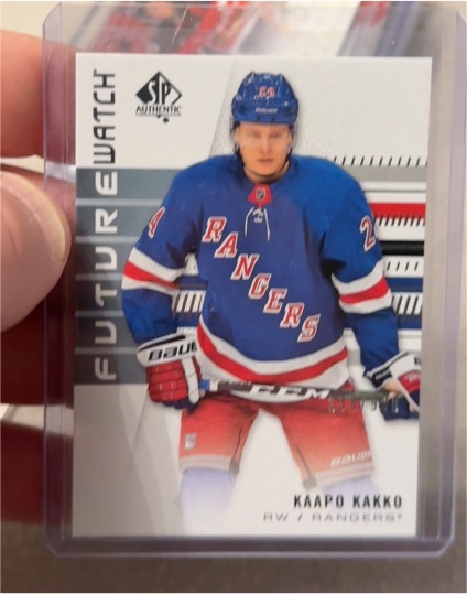 2019-20 SP Authentic Future Watch #197 Kaapo Kakko — front