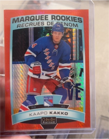 2019-20 O-Pee-Chee Platinum #199 Kaapo Kakko — front