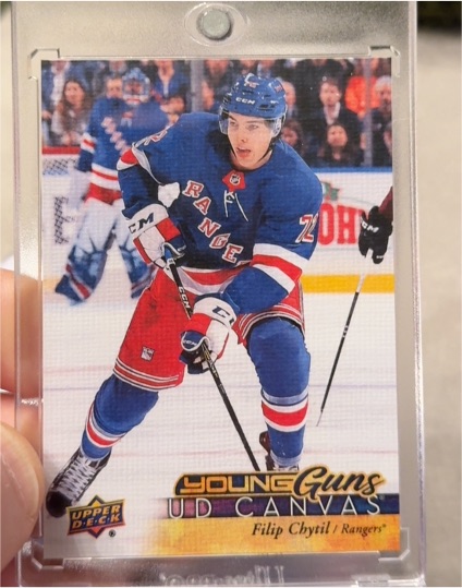 2017-18 Upper Deck #C95 Filip Chytil UD Canvas — front