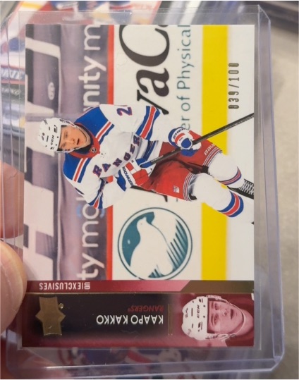 2021-22 Upper Deck Series 1 #121 Kaapo Kakko — front