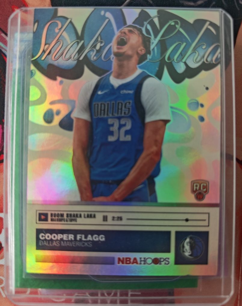 2025-26 Topps NBA Hoops #BO-10 Cooper Flagg Boom Shaka Laka — front