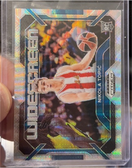 2024 Panini Prizm Draft Picks #10 Nikola Topic — front