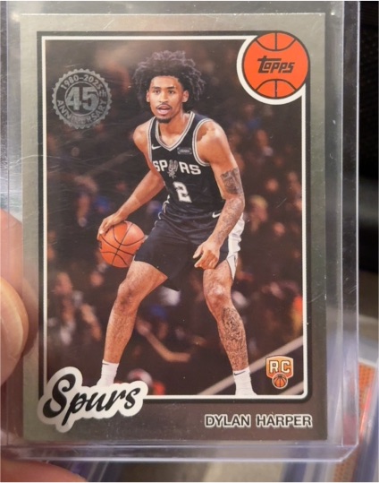 2025-26 Topps 1980-81 Basketball #80BK-52 Dylan Harper — front
