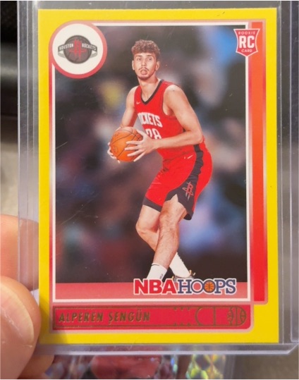 2021-22 Panini NBA Hoops #204 Alperen Sengun — front