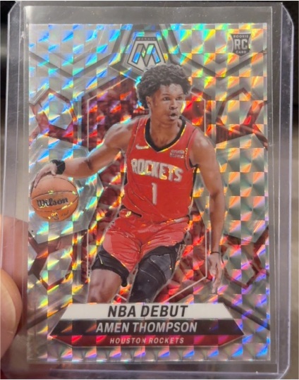 2023-24 Panini Mosaic NBA Debut #269 Amen Thompson — front