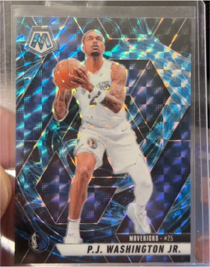 2024-25 Panini Mosaic #134 P.J. Washington Jr. — front