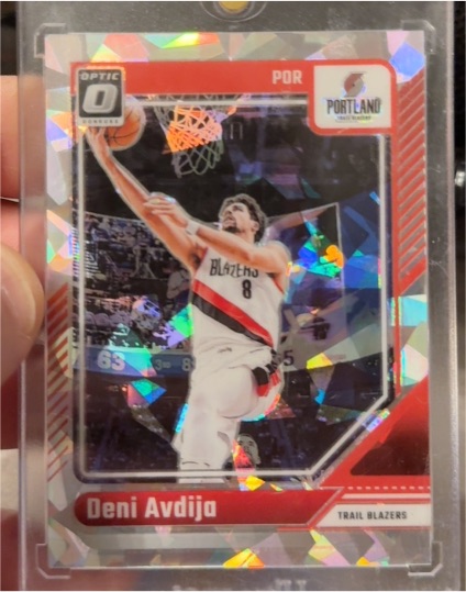 2024-25 Panini Donruss Optic #27 Deni Avdija — front